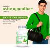 Vedistry Ashwagandha+ Tablets 60 Count X  Pack of 2 – Natural Energy, Stamina & Muscle Strength Supplement