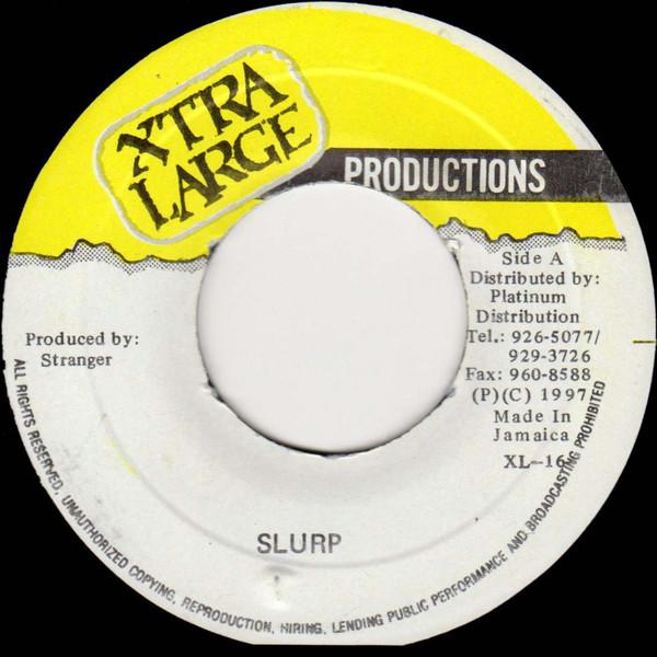 7inch Record STRANGER STRANGER Slurp Rae Rae XL16 Xtra Large Prod 1997 Jamaica Reggae Ska Dub Used
