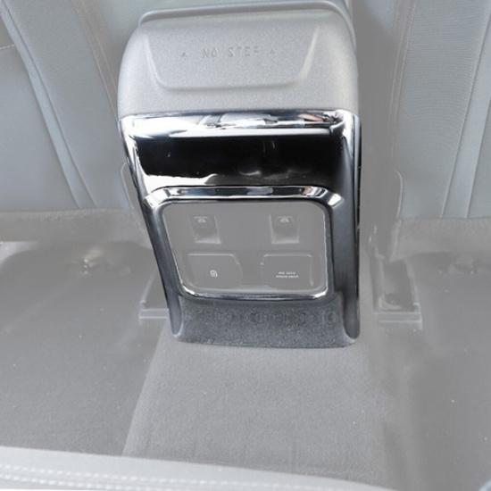 Rear Window Switch Panel Frame Cover Trim For Ford Bronco 21+Chrome Accessories