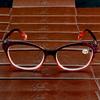 Clara Vida Pflaumenblütenrosa Dekorative Damen Damen Kunst Lesebrille +1 +1.5 +2 +2.5 +3 +3.5 +4