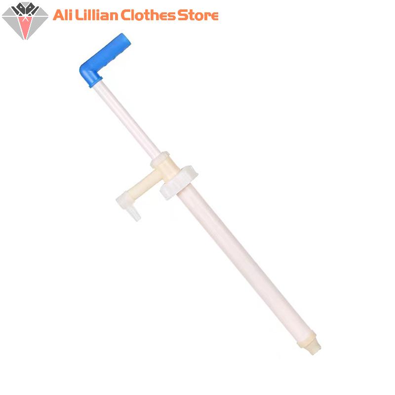 1 Piece Liquid Transfer Pump Manual Oil Well Press Pump Head Pipe Pumping Hand Fuel Pumps For Oil Drum Backflow Prevention Tools