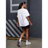 New Fashion T-shirt European and American New Fashion Casual Loose round Neck Print Letters Cotton T-shirt Top