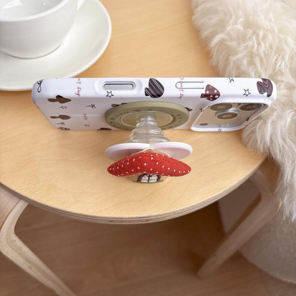 Magnetic Mushroom House iPhone Case for 17/17PM, 15/16PRO, 16PROMAX