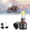 H4 9003 LED Bulbs Super Brighter H4/9003 Hi/Lo Beam LED Bulbs Cool White HB2 LED Bulbs for Motorcycles 10-32V