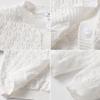 Korean Style Spring and Autumn Children's Woolen Coat Hollow Thin Summer Sun Protection Shirt Girls Knitted Cardigan