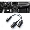 Cigarette lighter 1 to 2 car 12V/24V, universal high-power splitter