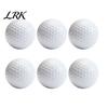 Palline da Golf per Tutti i Livelli 1/6/12 Pezzi Palla da Pratica a Lunga Distanza, Allenamento Swing Putting Palla Indoor Outdoor Doppio Strato per Campo Pratica Basso Spin