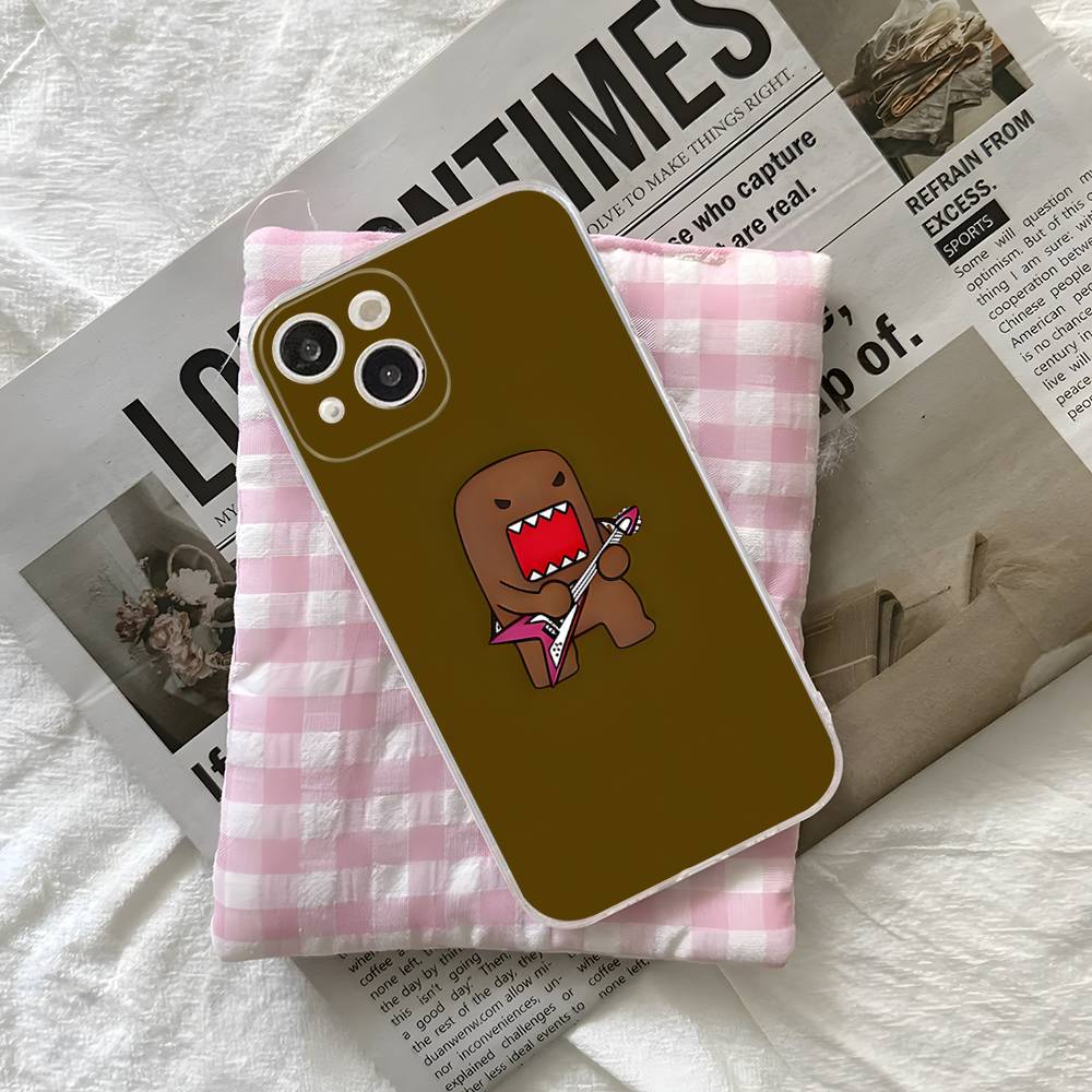 Domo Kun Phone Case For iPhone 17 16e 16 15 14 13 12 11 Mini Pro Max Shell
