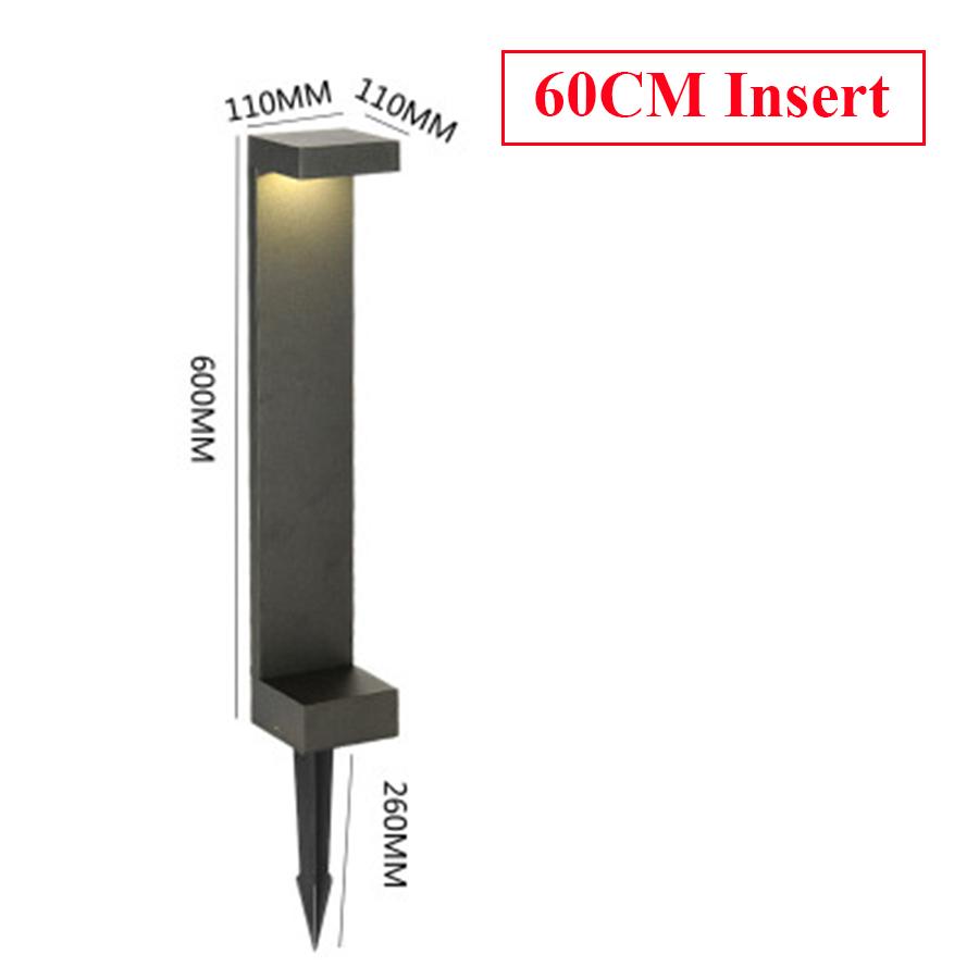 10W Outdoor LED Garden Path Lights Aluminum LED Landscape Bollards Light LED Standing Post Light for Garden Backyard Lawn Decor