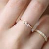 Rings Rhinestone Gold Girls Go Out Decoratives Hand Jewelry Simple Fashiona