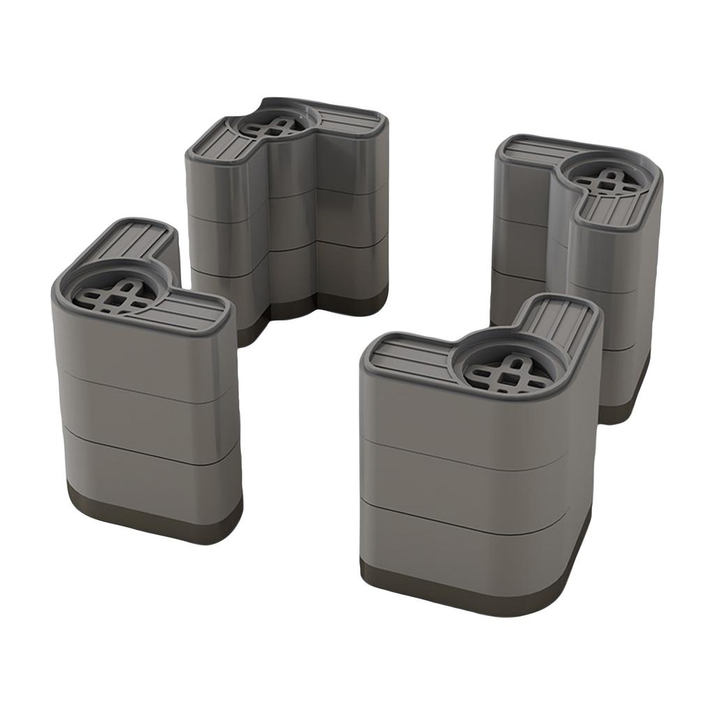 4 Stück Waschmaschinen-Schockdämpfer zur Verhinderung von Bewegung und Lärm der Waschmaschine