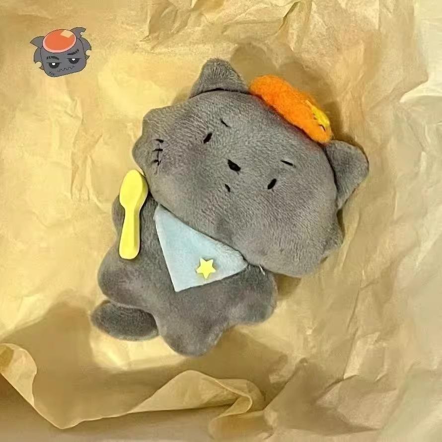 

Очаровательный мультяшный брелок-подвеска в виде плюшевого серого волка и ленивой овечки - пищащая мягкая игрушка в подарок