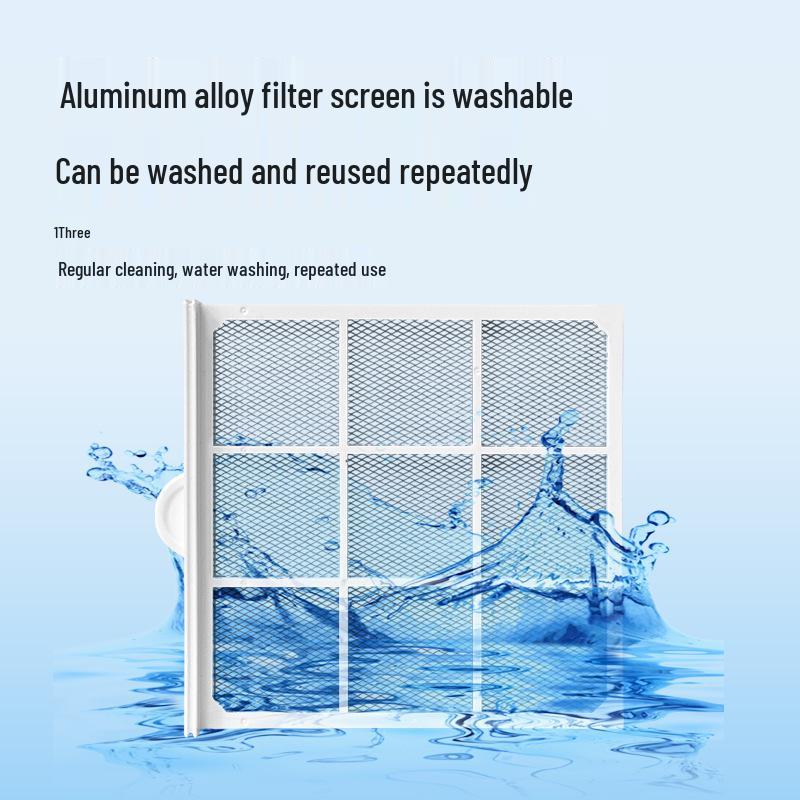 Ventilation Inlet Filter with Anti-Mosquito Mesh