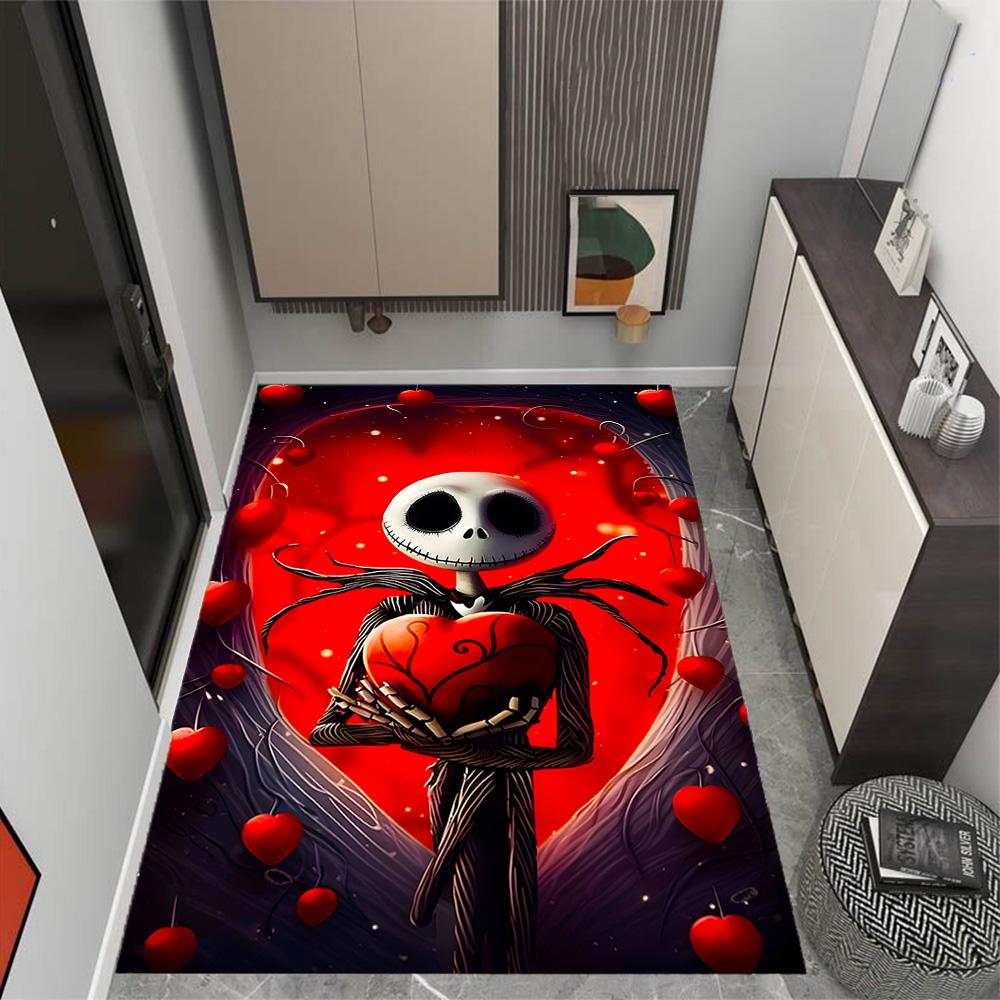 Nightmare Before Christmas Floor Mat Suitable for Bedrooms Outdoor Decorate room Foyer Antislip Carpet Office home decor Wedding Party Gift