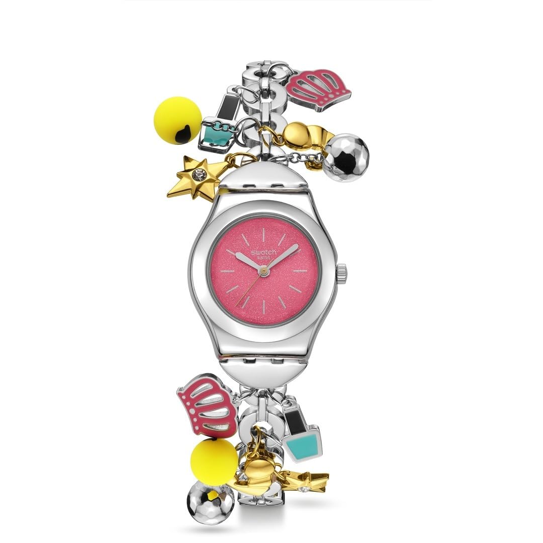 Irony Lady The Charm of Mom YSZ101G Gray [Swatch] Women s Watch, серый