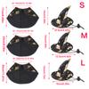 Pet Witch Hat Witch Costume for Dogs Pet Halloween Holiday Accessories Star Print Hat Suitable for Cats and Dogs