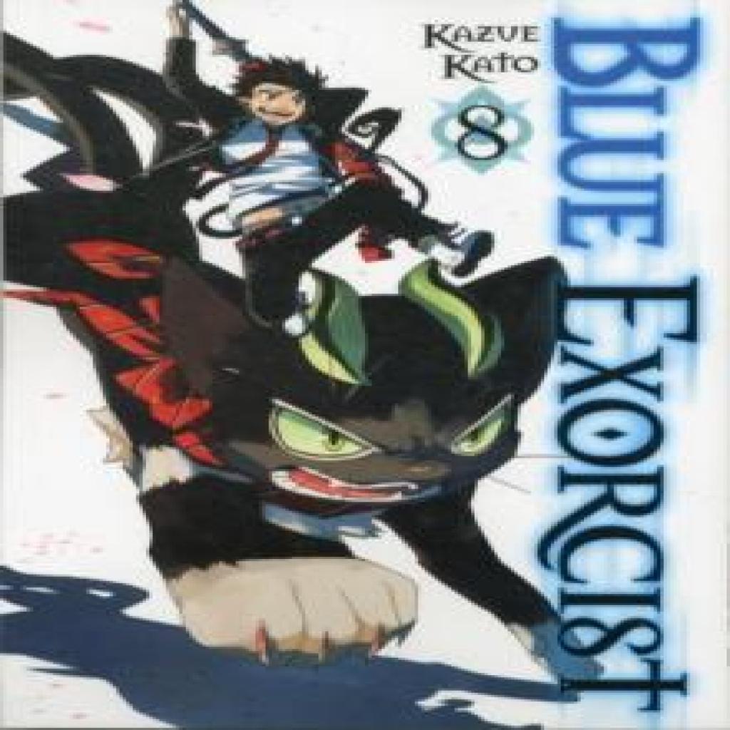 Blue Exorcist Vol. 8 by Kazue Kato Paperback Book 9781421550848