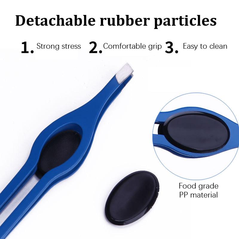 Ögonbrynspincett Rostfritt Stål Ögonfransförlängningspincetter Ansiktshårborttagning Dam Ansiktsmakeup Verktyg Skönhetsessentiell