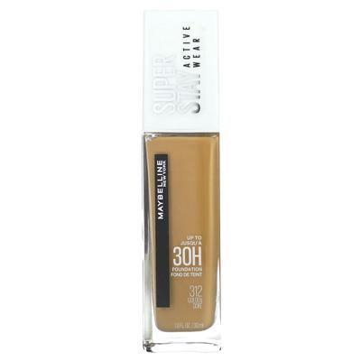 Super Stay, Full Coverage Foundation, 312 Golden, 1 Fl Oz (30 Ml)