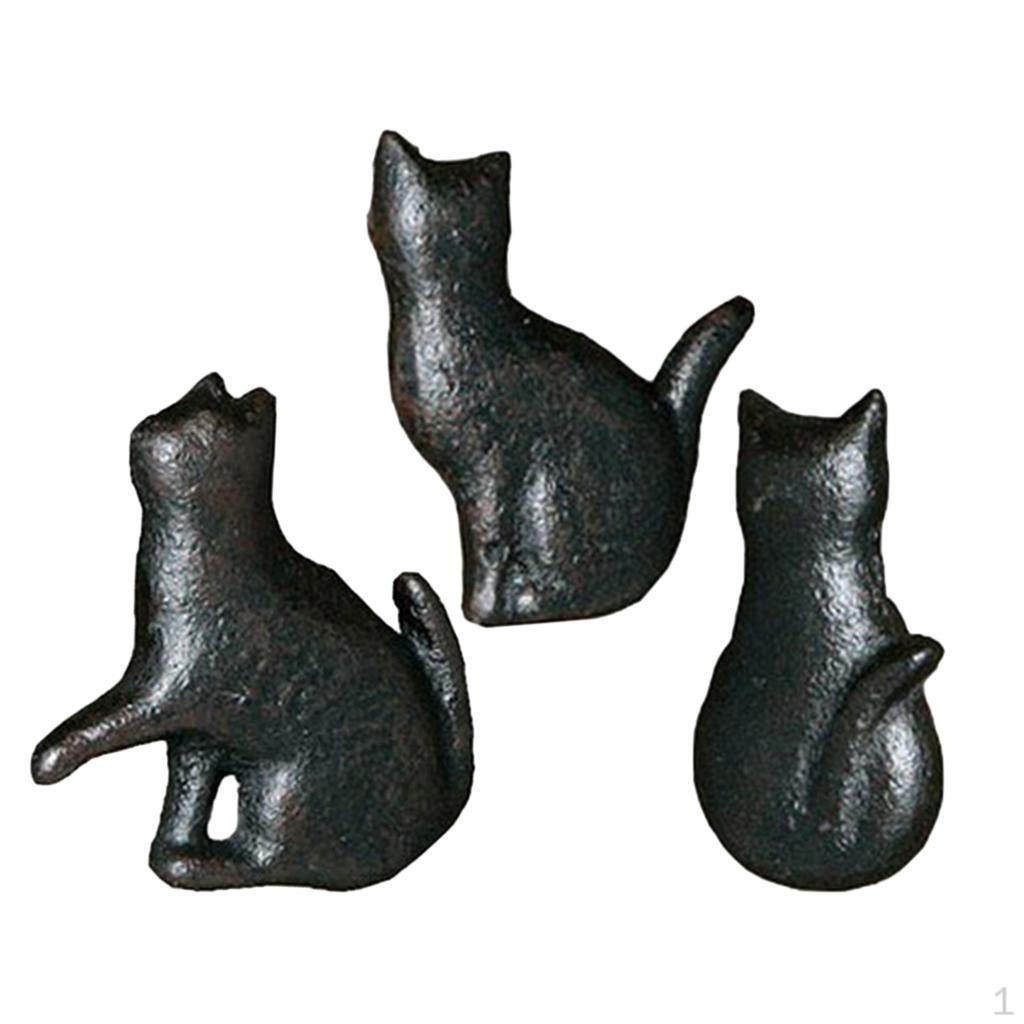 

3 шт. Ручки для шкафов и ящиков с кошачьим дизайном, ручки для кухонных шкафов