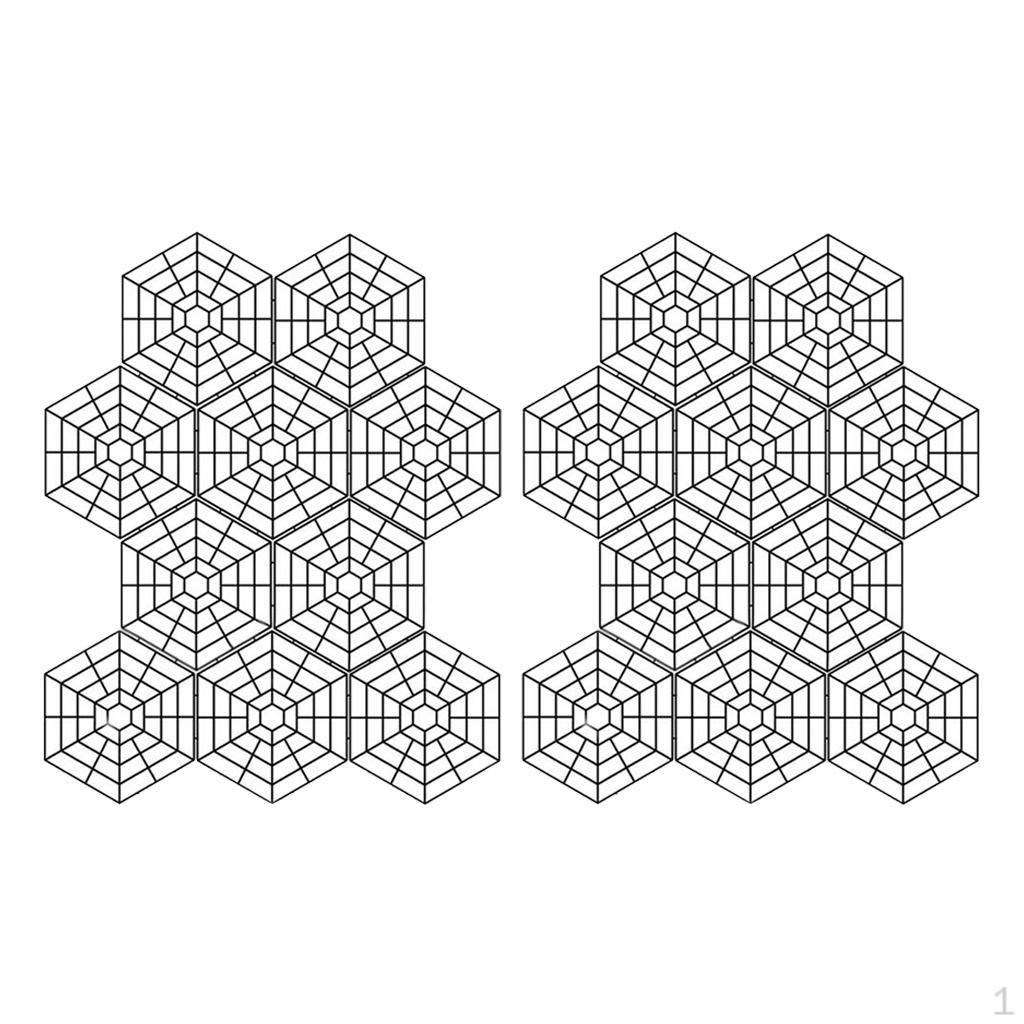 

Набор 20 шт. Пластиковая сетка для пруда, плавающее покрытие-отпугиватель