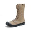 Men's High Top Boots Fashion Casual Canvas Boots Outdoor Non-slip Hiking Boots for Men Lace Up Casual Ankle Boot Botas Masculina