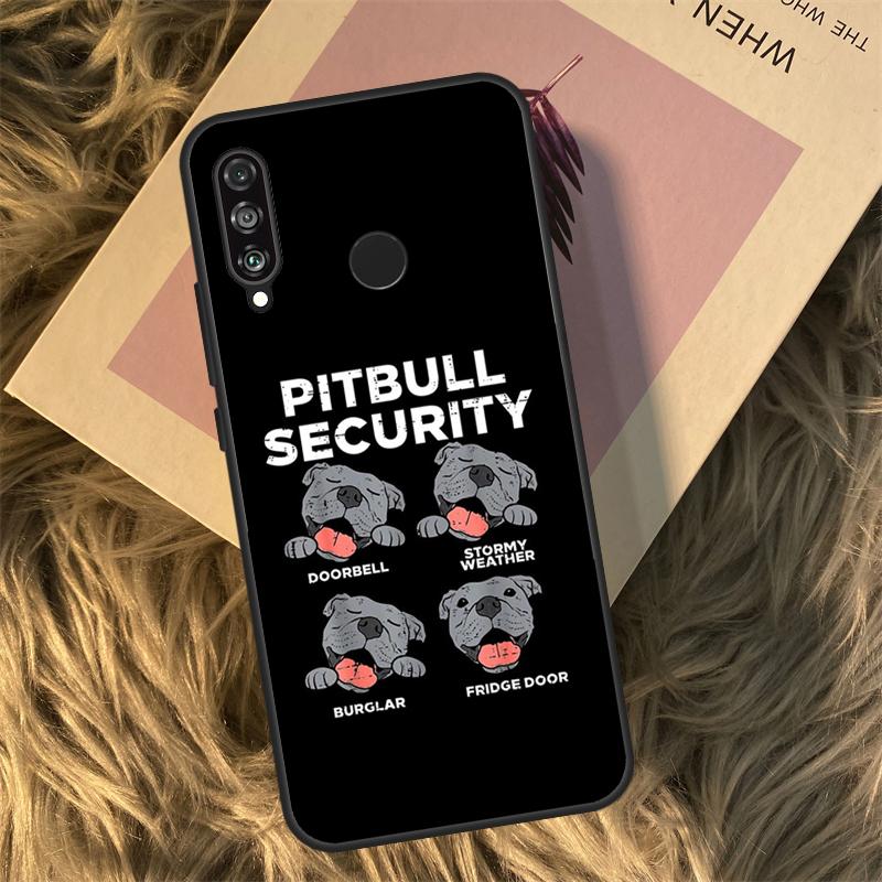 Pitbull Dog For Huawei Nova 5T 3i 7i 8i 11i 12i 9 10 SE Y60 Y61 Y70 Y72 Y73 Y90 Y91 P30 P40 Lite Case