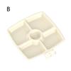 3/5/6 Grids Korean Style Fruit Plates Dining-Table Divided Seasoning Plate Refrigerator Dessert Storage Box Kitchen Gadget