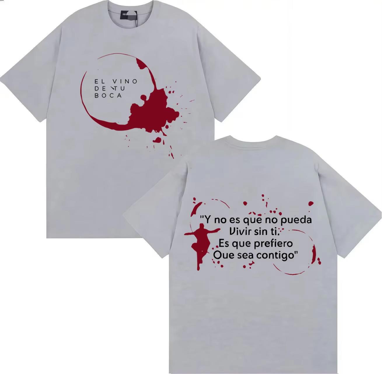

Trendy Graphic Tops 2026 Singer Alejandro Sanz Double Sided Print High Quality Top Pop Casual Tshrit Shortsleeved top Unisex 4XL