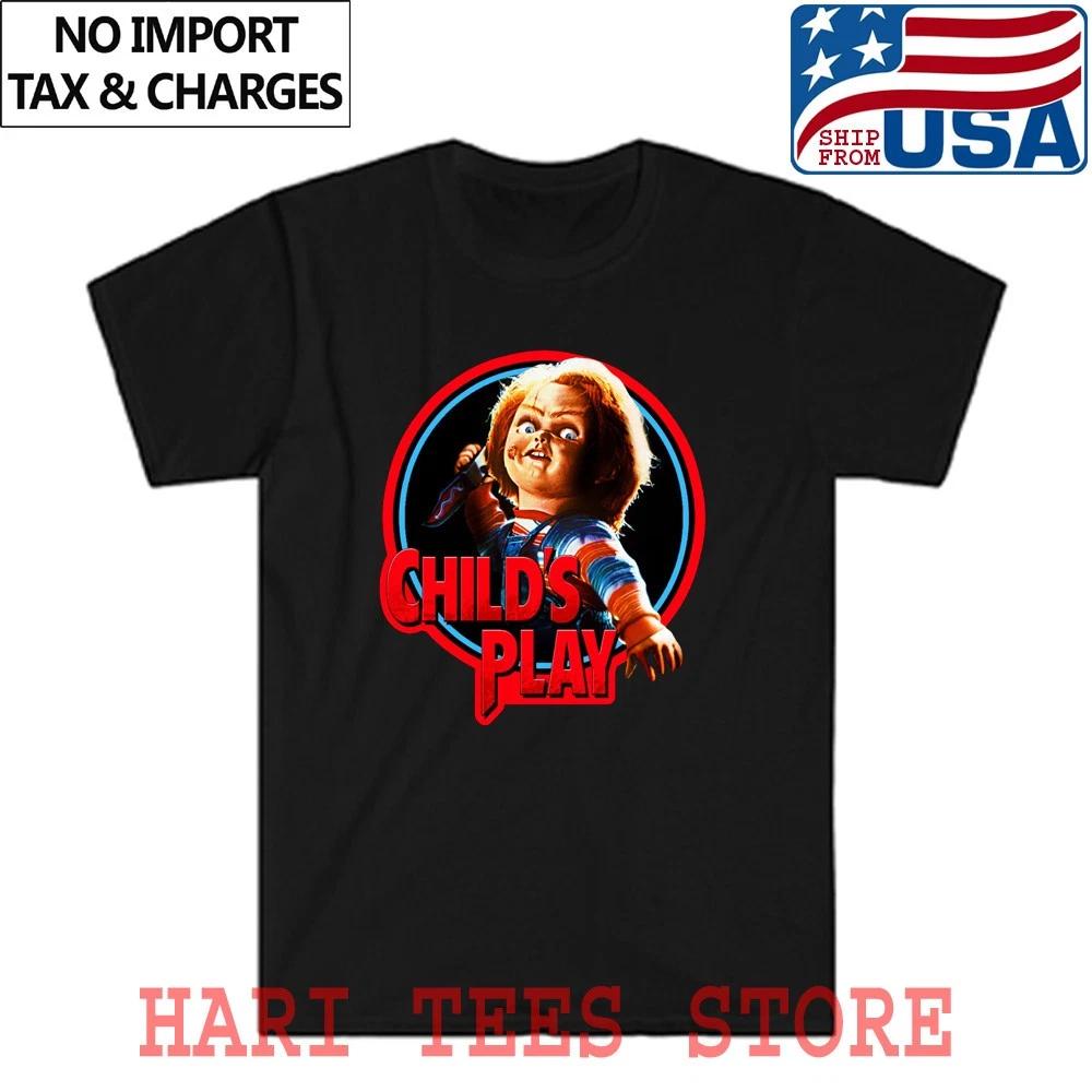 Chucky Child s Play Horror Movie Men s Black Size S to 5XL XL