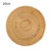 Insulation Pads Rattan Coasters Environmentally Friendly