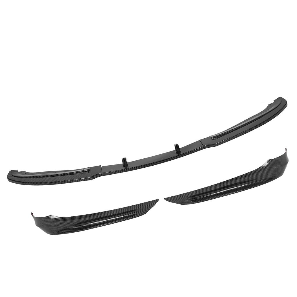 5PCS Front Bumper Lip Chin Spoiler Splitter Sporty Bumper Lip Body Kit Fit for 3 Series E90 E91 LCI 2007 to 2012