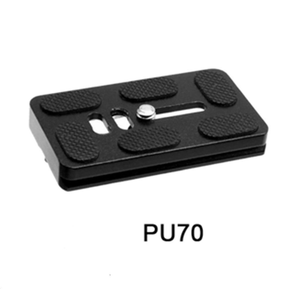 Asiento de Abrazadera de Placa de Liberación Rápida para Gimbal de Cámara Universal (PU 40/50/60/70/100MM)