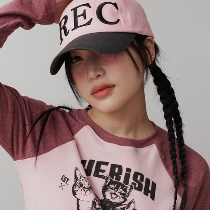 

RECLOW REC BIG LOGO BALLCAP PINK FREE