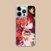 HSR Himeko Silver Plating Mobile Phone Case for iPhone 17 16 15 14 13 12 11 Air Pro Max Plus Colorful Cover
