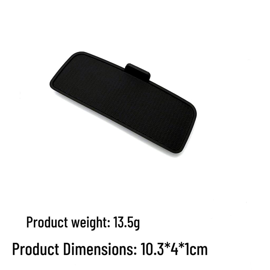 Boîte d'accoudoir arrière pour aquarium en caoutchouc Volvo pour XC60, XC90, V60, V90, S60 - Tapis de fond pour porte-gobelet (Numéro de la pièce. 31389183)