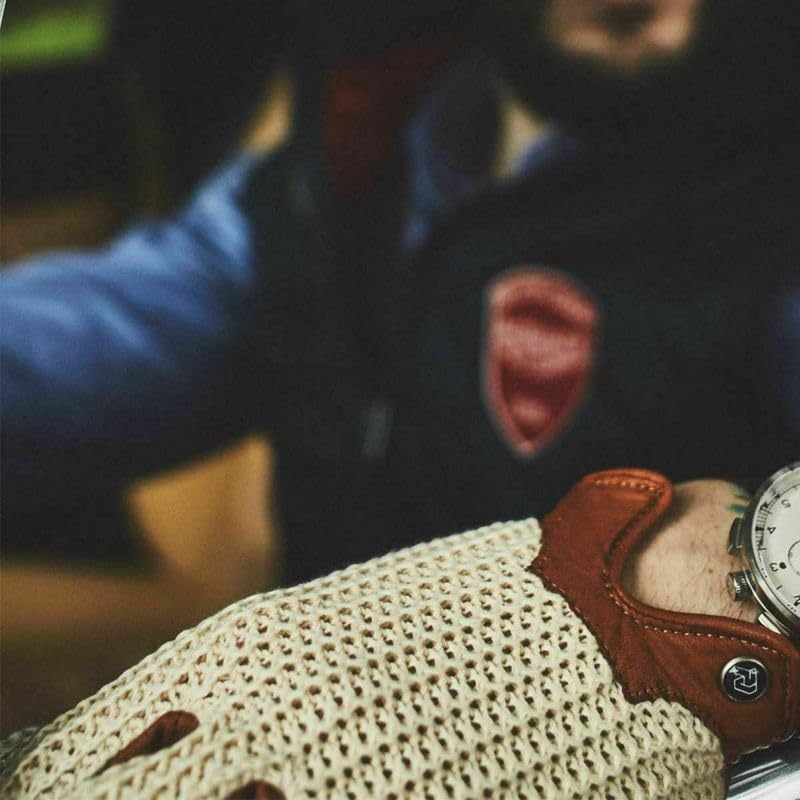 AUTODROMO Stringback Driving for and XL Gloves, Unisex, Driving, Motorcycles, Touring, Gray,