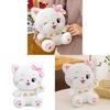 Lucky Cat Plush Toy With Soft Short Pile For Girls And Giftgiving