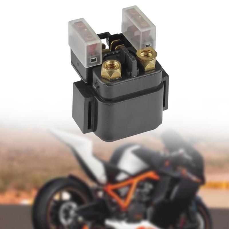 Motorcycle Starter Relay Solenoid 12V Premium Plastic Simple Install Universal Motorbike Accessory for 58211058000