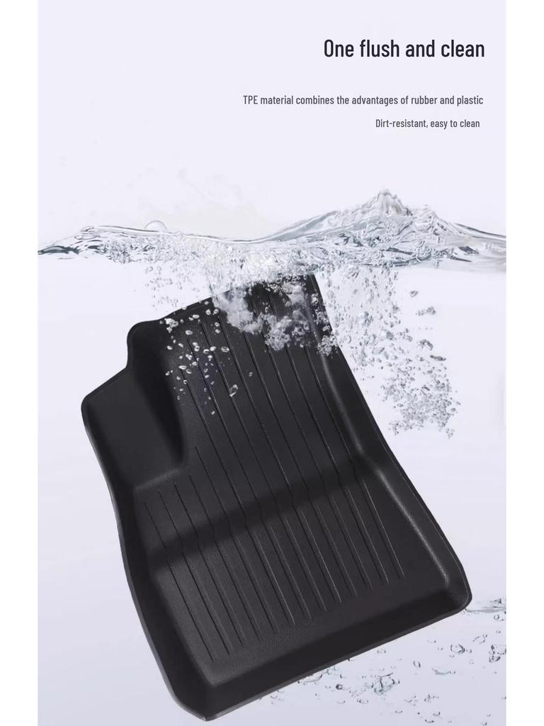 All-Inclusive Floor and Trunk Mats for Tesla Model 3/Y Refresh