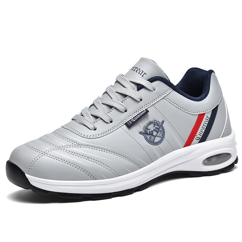 Men's shoes new outdoor versatile running shoes warm thickened velvet air cushion casual sports shoes