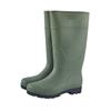 Men's rain boots matte surface non-slip, waterproof and wear-resistant food grade PVC high tube rice field farmland vegetable field rain shoes
