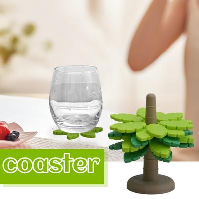 Tree , Drinking Suitable For Hot Or Cold Drinks, Non-slip, Non-stick,