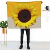 Sunflower Throw Blanket  Gift Thins Blankets For Bed Flannels Polar Plaid Blankets