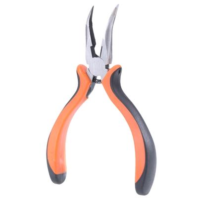Spring Loaded Curved Nose Pliers Fit for Chicken Bone Deboning, Multifunction Hand Tool Home Cooks Kitchen Use Easy Grip