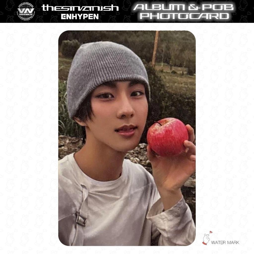 VORBESTELLUNG ENHYPEN THE SIN VANISH ALBUM Fotokarte Japan POB Glücksziehung OFFIZIELL FORBIDDEN AFTERLIGHT STORM FUGITIVES