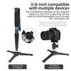 Univerzální základna pro monopod se šroubem 3/8 palce Protiskluzová podložka Vysoká nosnost 3 kg Kompatibilita pro fotografické příslušenství