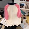 Girls Summer Cotton Polo Shirt Fashionable Short Sleeve T-Shirt For Middle And Big Kids Student Casual Top