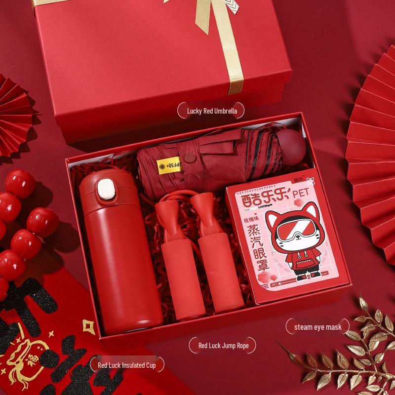 2026 Year of the Horse Customizable Employee Gift Set – Practical and Creative New Year Souvenirs