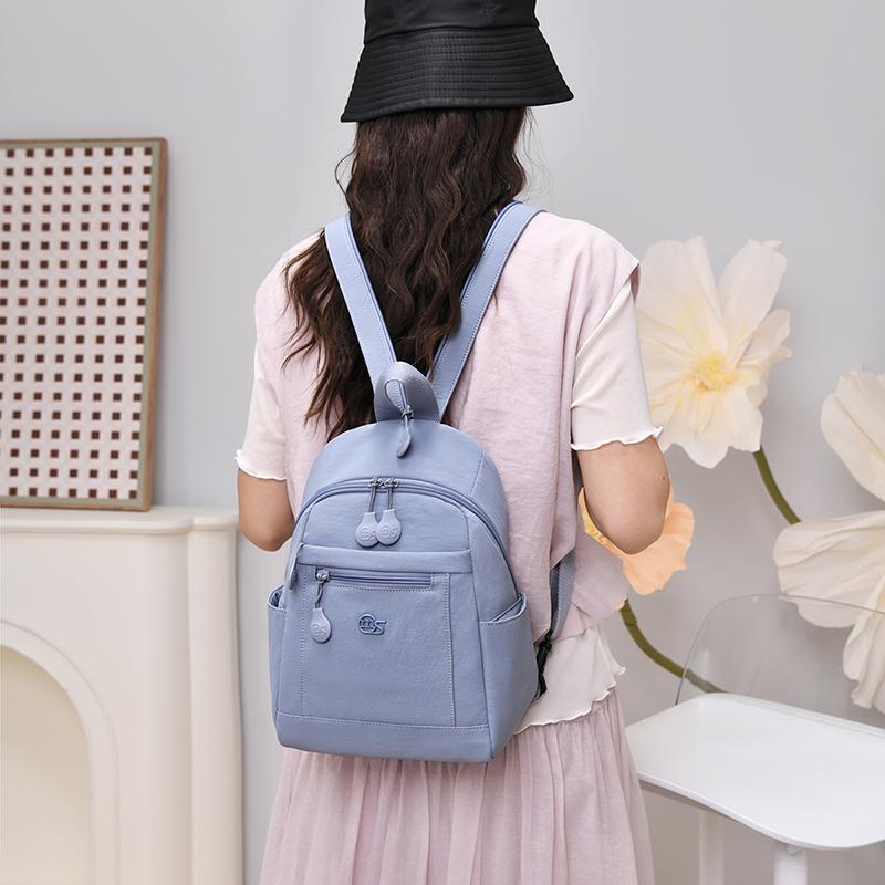 Mini-Nylon-Rucksack für Damen, kleiner, leichter, lässiger Tagesrucksack für Reisen, täglichen Gebrauch, Schule, Einkaufen